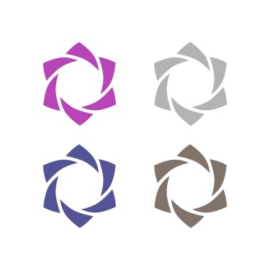 Ayurveda Spa Masaj Tatil Köyü Sembol Logo Vektörü