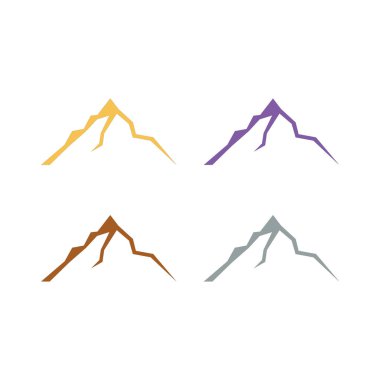 HILLS İşaret Sembolü Logosu Beyazın Üzerinde İzole Edildi