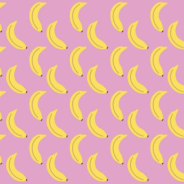 YELLOW BANANASI Pembe VINTAGE YAZI YAZINDA