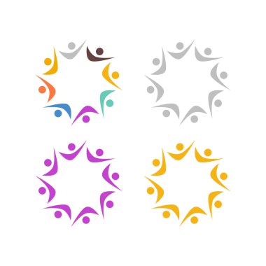 Birlikte Çalışan İnsanlar Birlik Takım Çalışması