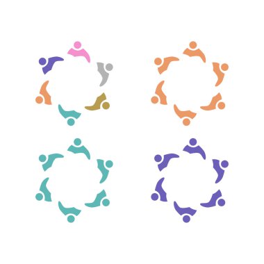 Birlikte Çalışan İnsanlar Birlik Takım Çalışması