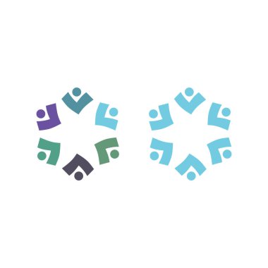 KÖRÜL İNSANLARI BİRLİK İŞARETİ LOGO VECTOR