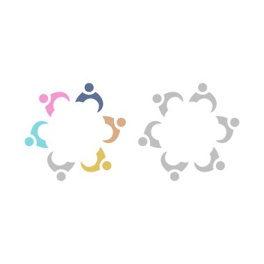 Birlikte Çalışan İnsanlar Birlik Takım Çalışması