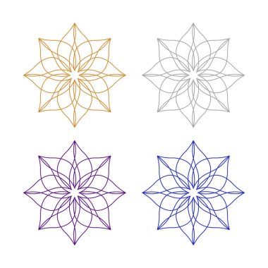 Ayurveda Spa Masaj Tatil Köyü Sembol Logo Vektörü