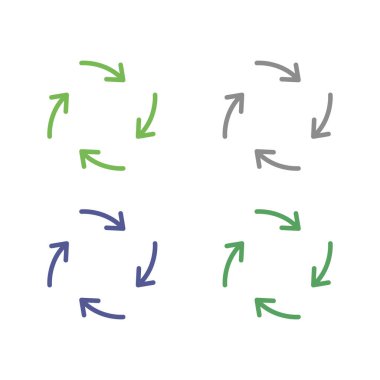 VECTOR 'UN GÖREV veya PROJECT DESİGN ELEMENLERİ OKLAR