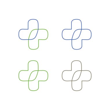 SAĞLIK KLİNİK HASTANESİ FARMAK İŞARETİ İŞARETİ Logo VECTOR