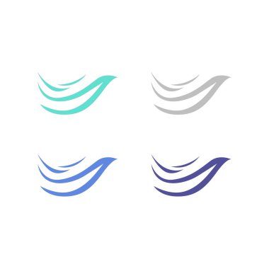 Su Sıçratma İşareti Sembol Logo Vektörü