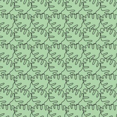 RETRO MONSTERA DESIGN PATTERN TEXTure BACKground VECTOR 'dan ayrıldı