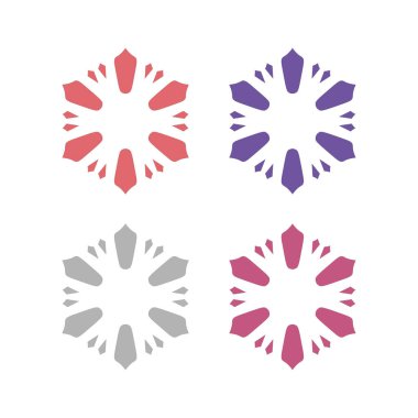 Ayurveda Spa Masaj Tatil Köyü Sembol Logo Vektörü