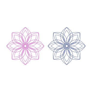 Ayurveda Spa Masaj Tatil Köyü Sembol Logo Vektörü