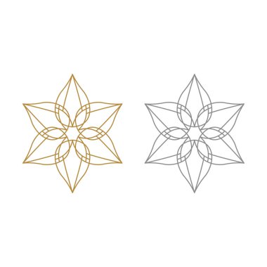 Ayurveda Spa Masaj Tatil Köyü Sembol Logo Vektörü