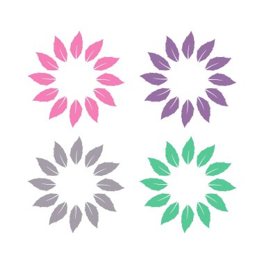 Ayurveda Spa Masaj Tatil Köyü Sembol Logo Vektörü