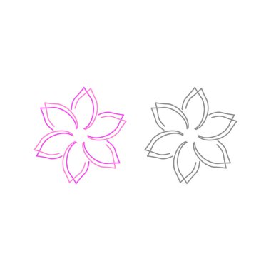 Ayurveda Spa Masaj Tatil Köyü Sembol Logo Vektörü