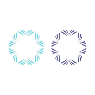 Su Sıçratma İşareti Sembol Logo Vektörü