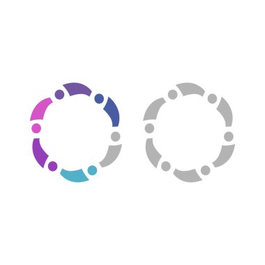 İNSANLAR BAĞLANDI BİRLİK Ekibi İşaret Sembolü Logosu