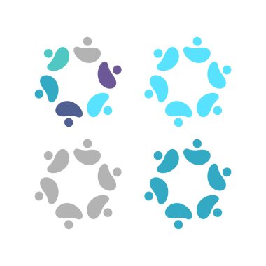 İNSANLAR BAĞLANDI BİRLİK Ekibi İşaret Sembolü Logosu