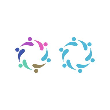 İNSANLAR BAĞLANDI BİRLİK Ekibi İşaret Sembolü Logosu