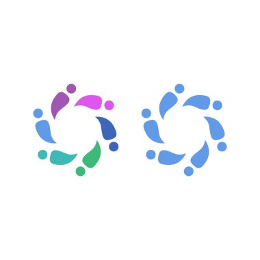 İNSANLAR BAĞLANDI BİRLİK Ekibi İşaret Sembolü Logosu