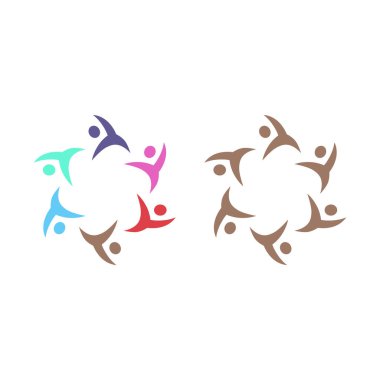 İNSANLAR BAĞLANDI BİRLİK Ekibi İşaret Sembolü Logosu