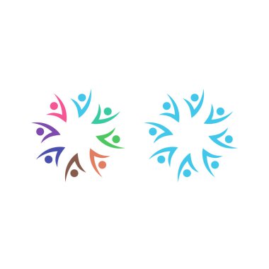 İNSANLAR BAĞLANDI BİRLİK Ekibi İşaret Sembolü Logosu