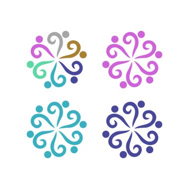 İNSANLAR BAĞLANDI BİRLİK Ekibi İşaret Sembolü Logosu