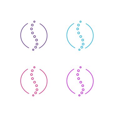 BACKBone Massachusetts Spa Tedavi Logosu Sembolik VECTOR