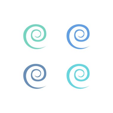 Su Sıçratma İşareti Sembol Logo Vektörü