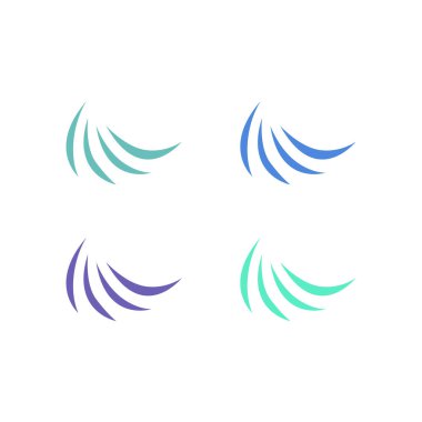 Su Sıçratma İşareti Sembol Logo Vektörü