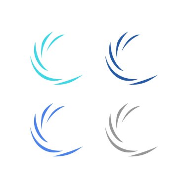 Su Sıçratma İşareti Sembol Logo Vektörü