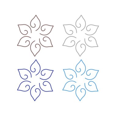 Doğal Mandala Ayurveda Tatil Köyü Sembol Logosu