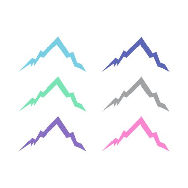 HILLS İşaret Sembolü Logo VECTOR beyaza izole edildi