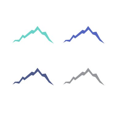 HILLS İşaret Sembolü Logo VECTOR beyaza izole edildi
