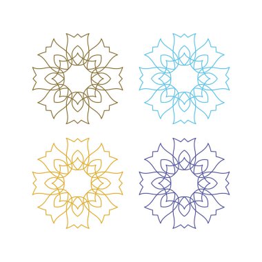 AYURVEDA HİÇ HİÇ HASTANESİ HARMONY İŞARETİ LOGO VECTOR