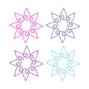 Doğal Mandala Ayurveda Tatil Köyü Sembol Logosu