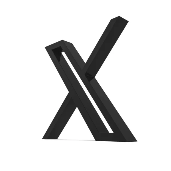 Yeni Logo Simgesi Twitter Marka Logosu Twitter — Stok fotoğraf