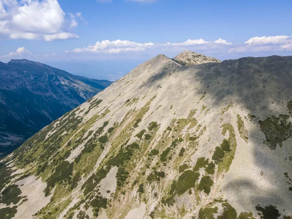 stock image Amazing Aerial landscape of Pirin Mountain near Fish Banderitsa lake, Bulgaria