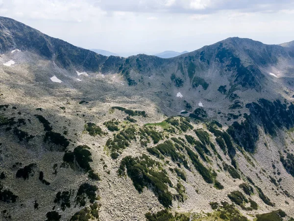 stock image Amazing Aerial landscape of Pirin Mountain near Fish Banderitsa lake, Bulgaria