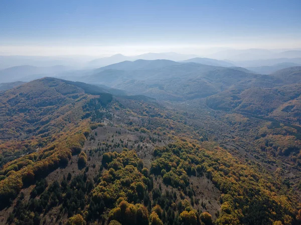 Paesaggio Autunno Stupefacente Della Montagna Erul Regione Pernik Bulgaria — Foto Stock