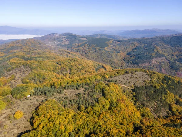 Paesaggio Autunno Stupefacente Della Montagna Erul Regione Pernik Bulgaria — Foto Stock