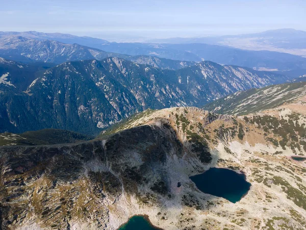 Bulgaristan Musala Zirvesi Yakınlarındaki Rila Dağı Nın Şaşırtıcı Hava Manzarası — Stok fotoğraf