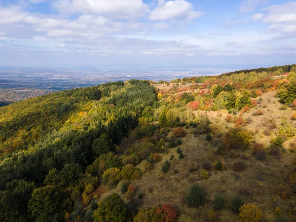 stock image Amazing Aerial Autumn view of Vitosha Mountain, Bulgaria