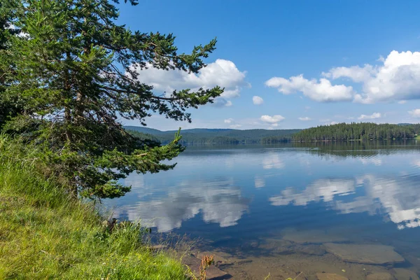 Sommer Blick Auf Golyam Beglik Reservoir Pazardzhik Region Bulgarien — Stockfoto