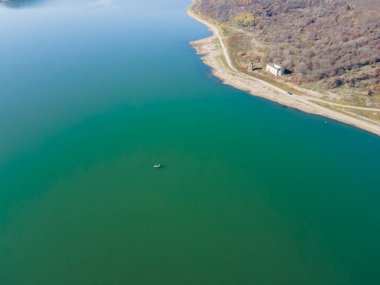 Bulgaristan 'ın Montana Bölgesi, Ogosta Baraj Havalimanı manzarası