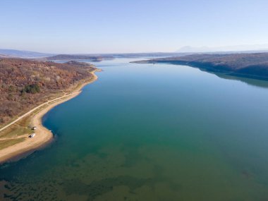 Bulgaristan 'ın Montana Bölgesi, Ogosta Baraj Havalimanı manzarası