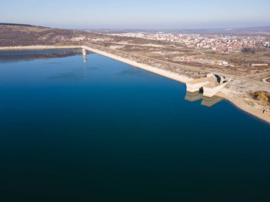 Bulgaristan 'ın Montana Bölgesi, Ogosta Baraj Havalimanı manzarası