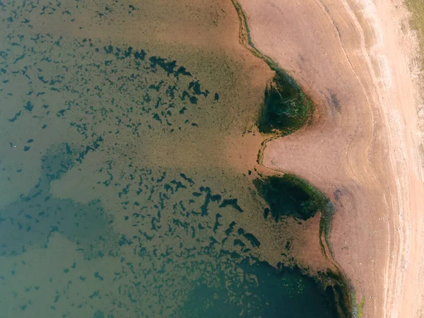 stock image Aerial view of Ogosta Reservoir, Montana Region, Bulgaria