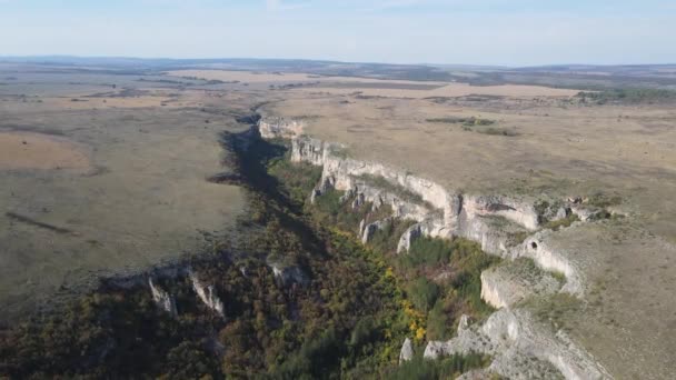 Bulgaristan Vratsa Bölgesi Nin Kunino Köyü Yakınlarındaki Golyam Dol Kanyonunun — Stok video