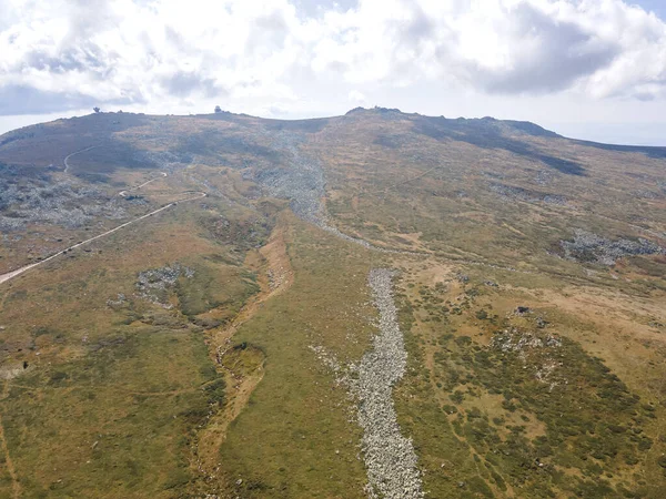 stock image Aerial view of of Vitosha Mountain near Cherni Vrah Peak, Sofia City Region, Bulgaria