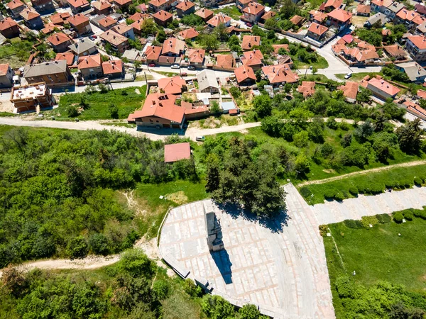 Vista Aérea Cidade Histórica Panagyurishte Região Pazardzhik Bulgária — Fotografia de Stock