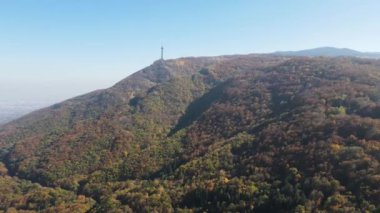 Bulgaristan 'ın Vitosha Dağı' nın İnanılmaz Sonbaharı